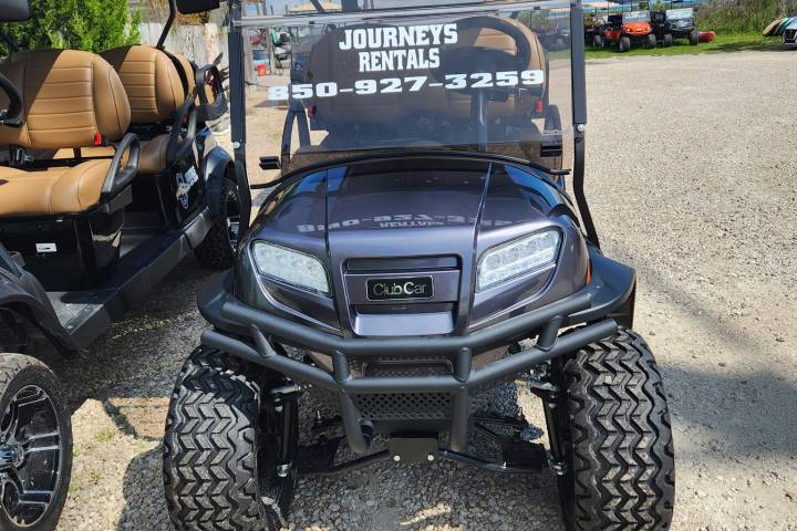 a car parked in a parking lot