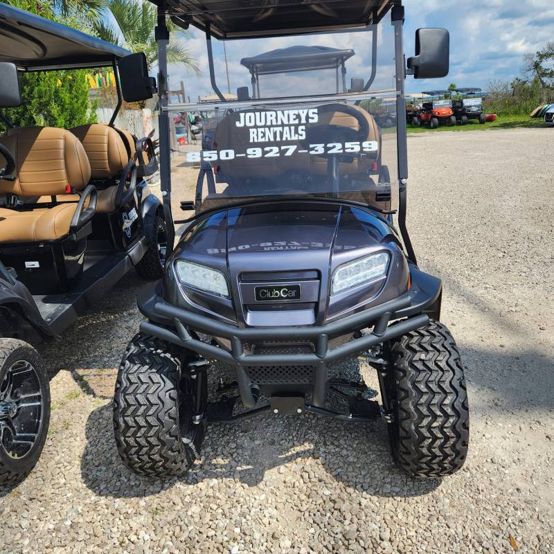 a car parked in a parking lot