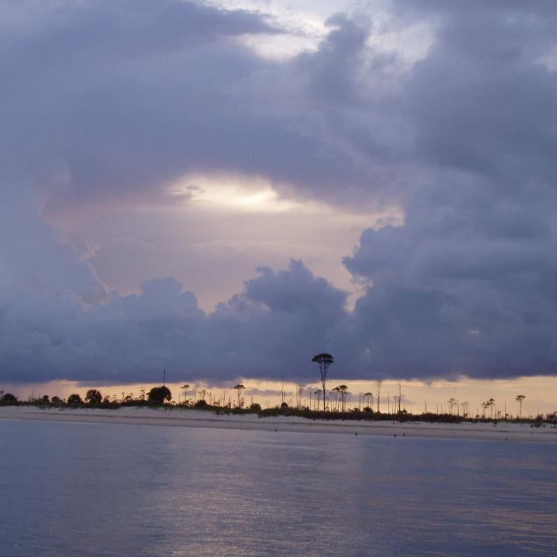 a large body of water