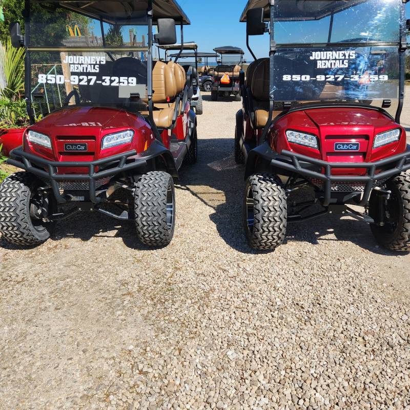 a car parked on a dirt road