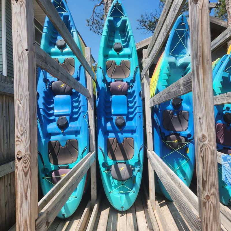 a group of people on a bridge